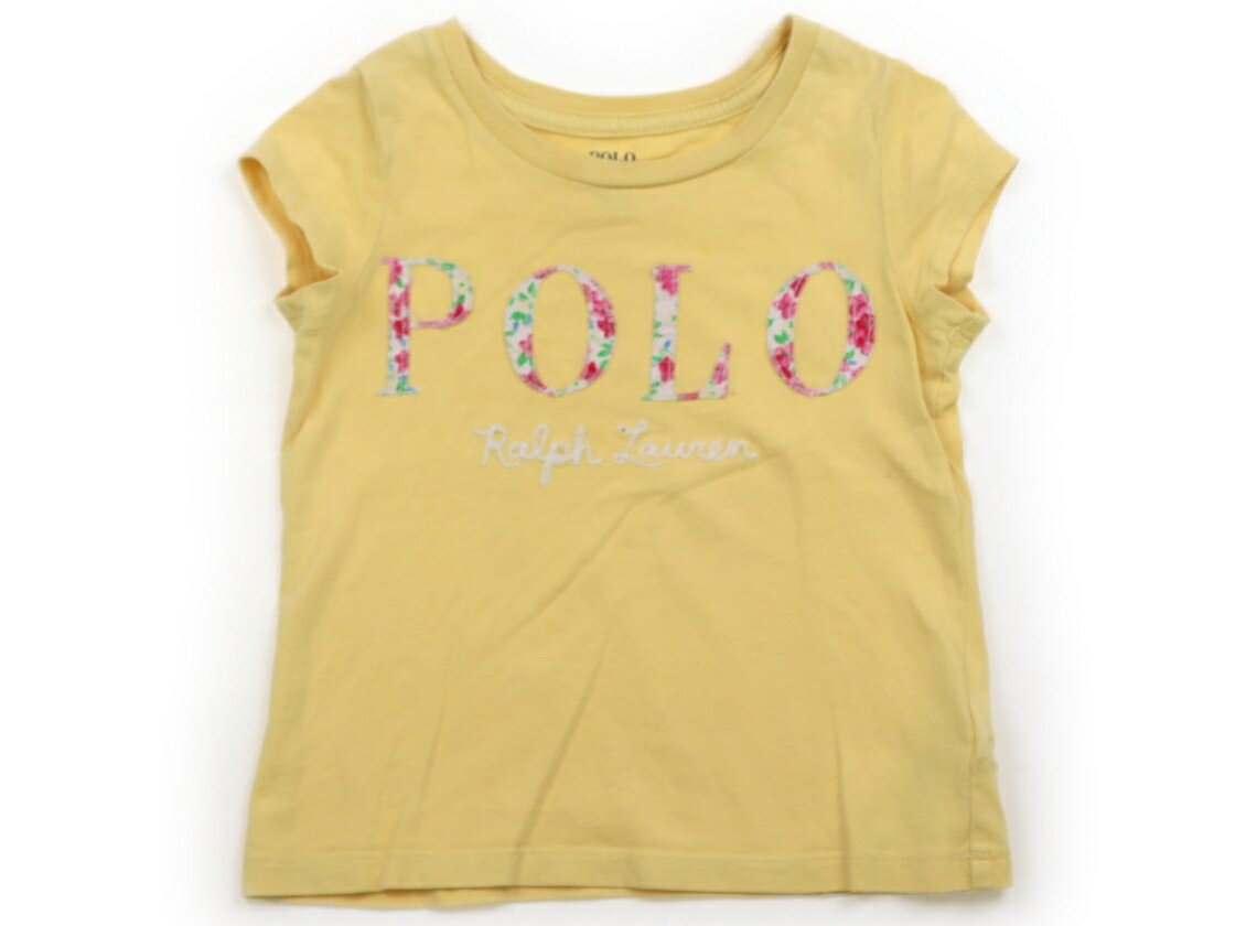 ポロラルフローレン POLO RALPH LAUREN Tシャツ・カットソー 90 女の子 イエロー 子供服 ベビー服 キッズ アウトレット ユーズド 【中古】キッズ・ベビー・マタニティ