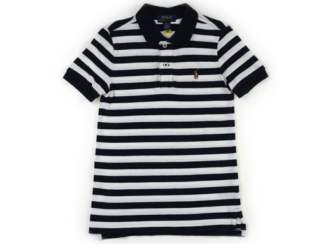ポロラルフローレン POLO RALPH LAUREN シャツ・ブラウス 120 男の子 ネイビー・白 子供服 ベビー服 キッズ アウトレット ユーズド 【中古】キッズ・ベビー・マタニティ