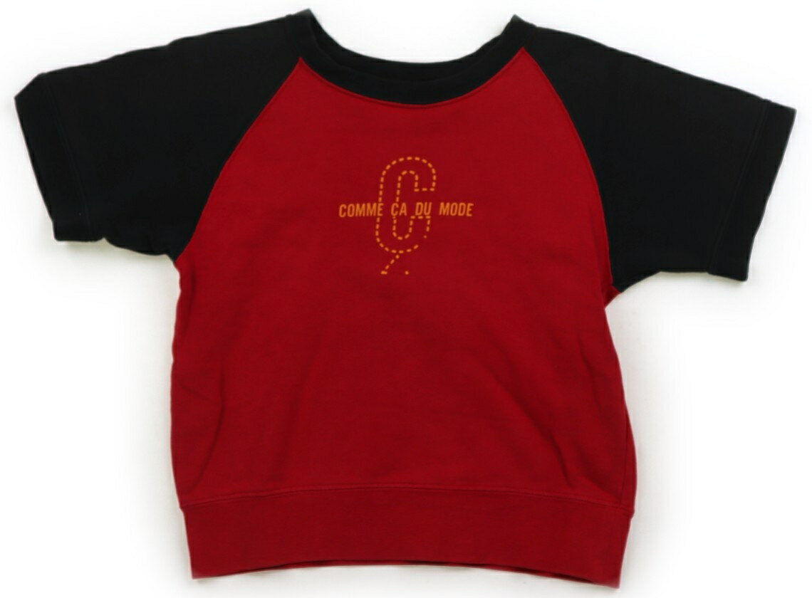 コムサイズム COMME CA ISM Tシャツ・カットソー 110 男の子 赤、黒 子供服 ベビー服 キッズ アウトレット ユーズド 【中古】キッズ・ベビー・マタニティ