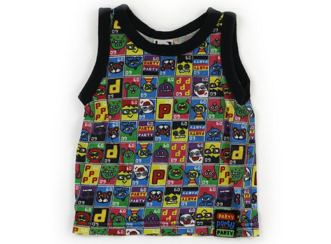 파티 파티 Party Party 탱크 탑 캐미솔 70 소년 멀티 컬러 아동복 아기 옷 키즈 아울렛 유즈드 [중고] 키즈 아기 출산
