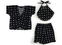 コムサイズム COMME CA ISM 浴衣・甚平・季節のイベント 80 男の子 紺・白・魚柄 子供服 ベビー服 キッズ アウトレット ユーズド 【中古】キッズ・ベビー・マタニティ
