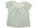 シャーリーテンプル Shirley Temple シャツ・ブラウス 120 女の子 クリーム・グリーンドット 子供服 ベビー服 キッズ アウトレット ユーズド 【中古】キッズ・ベビー・マタニティ