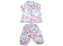 コンビミニ Combimini パジャマ 80 女の子 ホワイト・あじさい 子供服 ベビー服 キッズ アウトレット ユーズド 【中古】キッズ・ベビー・マタニティ