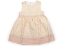 タルティーヌエショコラ Tartine et Chocolat ジャンパースカート 90 女の子 ベージュ 子供服 ベビー服 キッズ アウトレット ユーズド 【中古】キッズ・ベビー・マタニティ