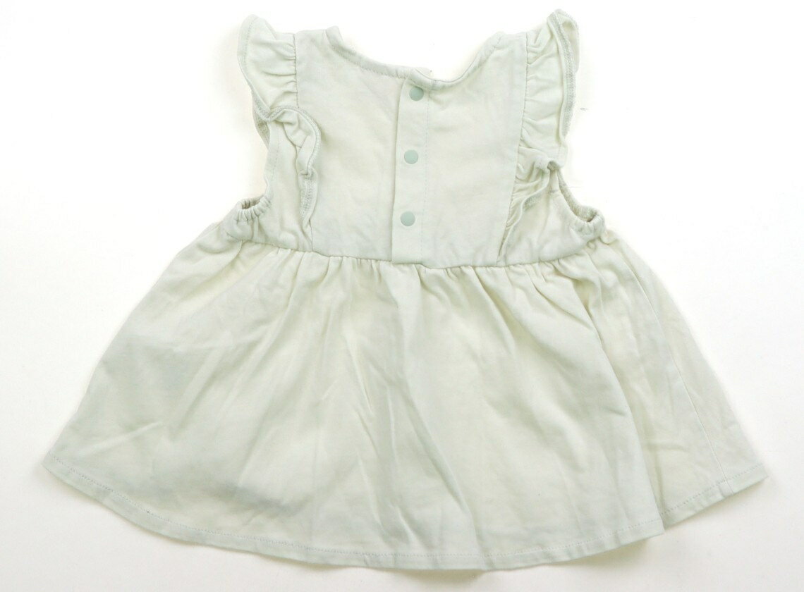 プティマイン petit main チュニック 80 女の子 ペールグリーン 子供服 ベビー服 キッズ アウトレット ユーズド 【中古】キッズ・ベビー・マタニティ