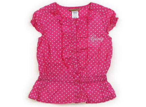 ゲス GUESS チュニック 110 女の子 ピンク、白、水玉 子供服 ベビー服 キッズ アウトレット ユーズド 【中古】キッズ・ベビー・マタニティ ゲス GUESS チュニック 110 女の子 ピンク、白、水玉 子供服 ベビー服 キッズ アウトレット ユーズド 【中古】キッズ・ベビー・マタニティ