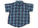 ラルフローレン Ralph Lauren シャツ・ブラウス 80 男の子 ブルー系・チェック 子供服 ベビー服 キッズ アウトレット ユーズド 【中古】キッズ・ベビー・マタニティ