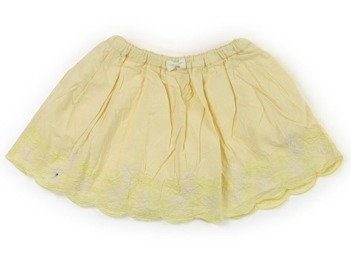 メゾピアノ mezzo piano スカート 100 女の子 イエロー 子供服 ベビー服 キッズ アウトレット ユーズド 【中古】キッズ・ベビー・マタニティ