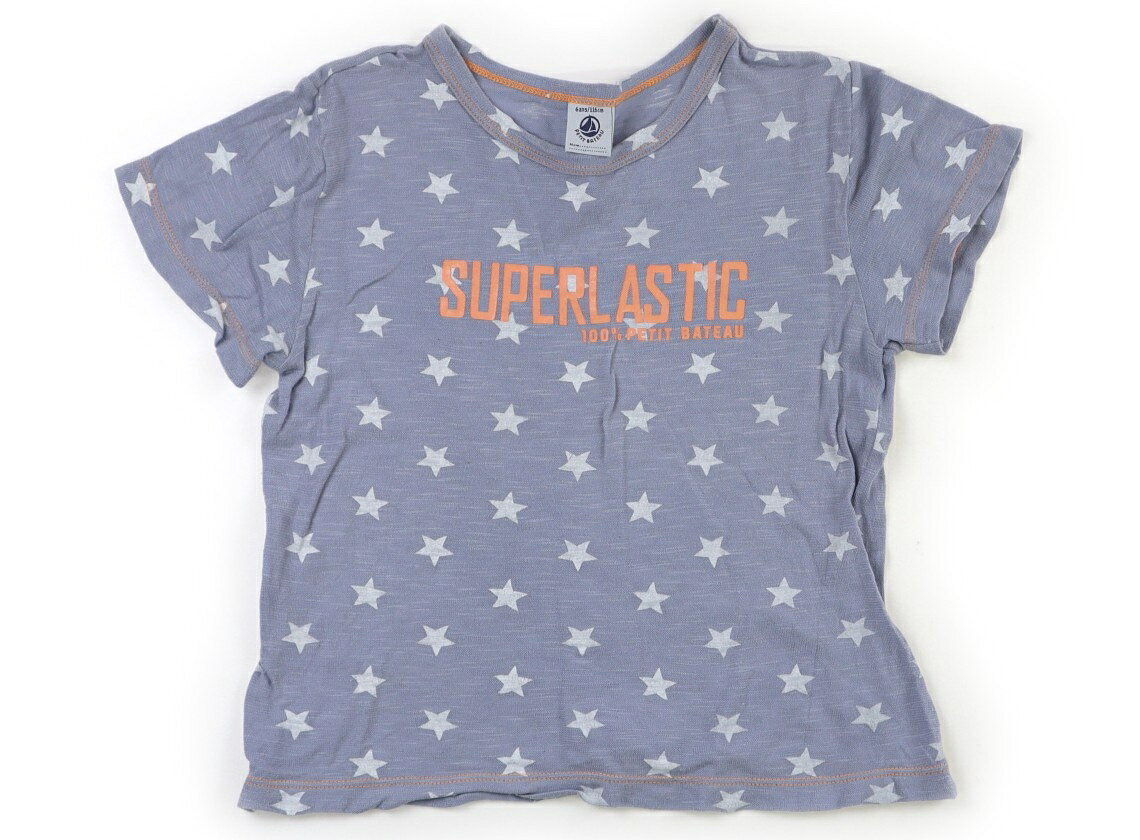 プチバトー PETIT BATEAU Tシャツ・カットソー 110 女の子 ブルー系、オレンジ 子供服 ベビー服 キッズ アウトレット ユーズド 【中古】キッズ・ベビー・マタニティ