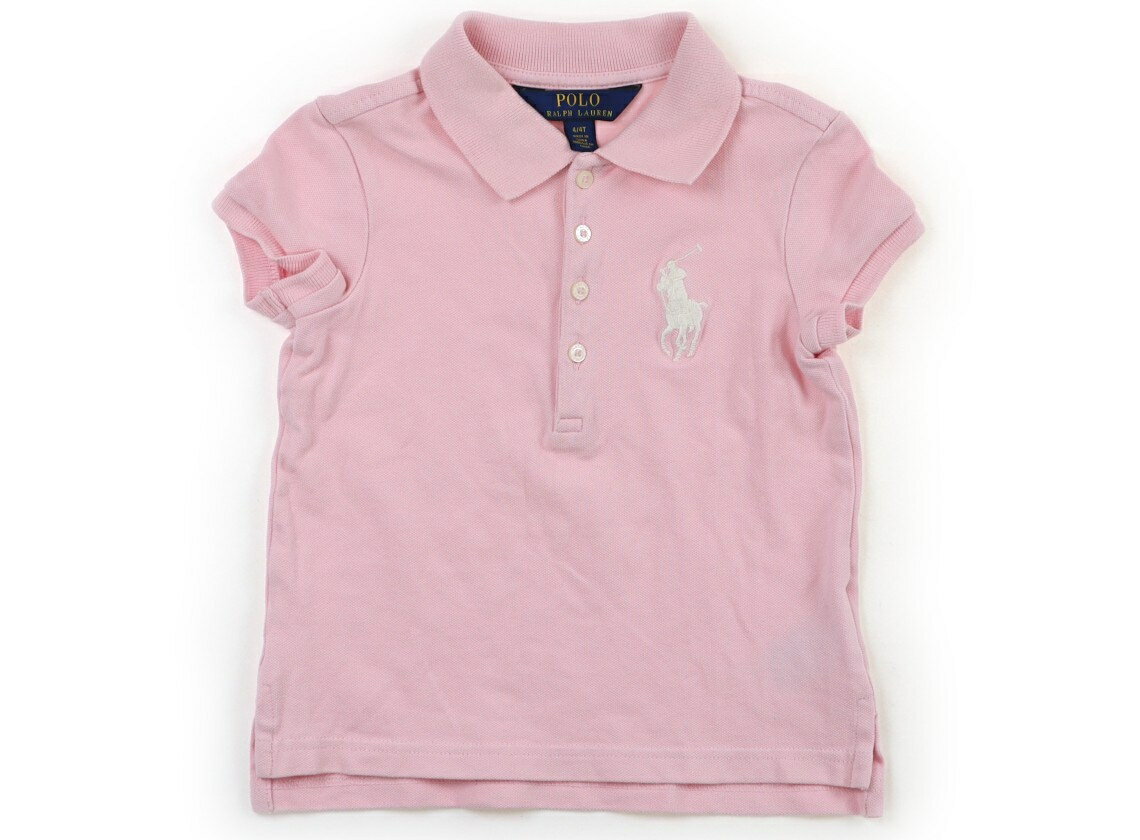 ポロラルフローレン POLO RALPH LAUREN ポロシャツ 110 女の子 ピンク 子供服 ベビー服 キッズ アウトレット ユーズド 【中古】キッズ・ベビー・マタニティ