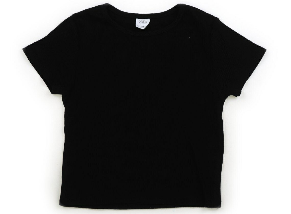 Rakuten - ザラ ZARA Tシャツ・カットソー 150 女の子 黒 子供服 ベビー服 キッズ アウトレット ユーズド 【中古】キッズ・ベビー・マタニティ