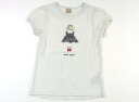 プティマイン petit main Tシャツ・カットソー 120 女の子 白、洋服 子供服 ベビー服 キッズ アウトレット ユーズド 【中古】キッズ・ベビー・マタニティ(4)