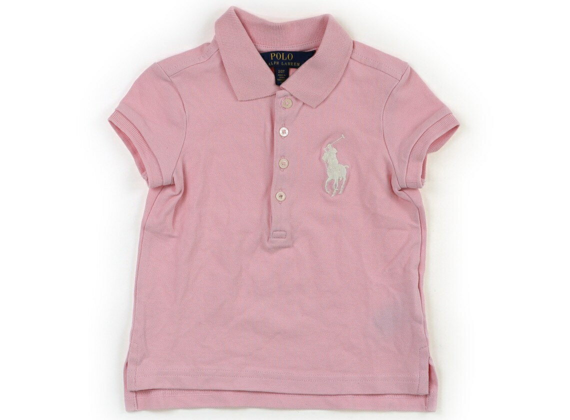 　ブランド 　POLO RALPH LAUREN(ポロラルフローレン) 　カテゴリー 　ポロシャツ 　サイズ 　90サイズ 　色 　ピンク、白いロゴ 　状態 　★★★★ 　記名 　なし 　ジャンル 　Girl 実際のサイズ表記は2/2Tです。使用感はありますが、綺麗な状態です。 ＊【状態】【サイズ】に関しての詳しい説明はこちら