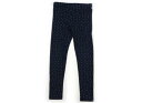 プチバトー PETIT BATEAU レギンス 100 女の子 ネイビー・ハート 子供服 ベビー服 キッズ アウトレット ユーズド 【中古】キッズ・ベビー・マタニティ