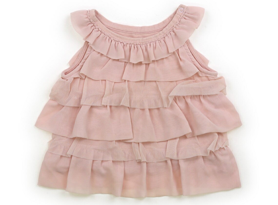 コムサフォセット COMME CA FOSSETTE チュニック 90 女の子 ピンク、フリル 子供服 ベビー服 キッズ アウトレット ユーズド 【中古】キッズ・ベビー・マタニティ