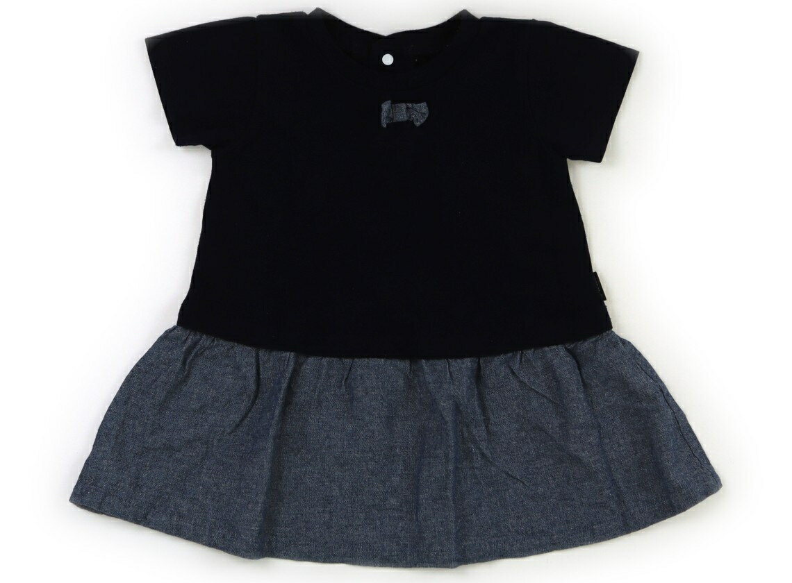コムサイズム COMME CA ISM ワンピース 90 女の子 ネイビー・ブルー 子供服 ベビー服 キッズ アウトレット ユーズド 【中古】キッズ・ベビー・マタニティ