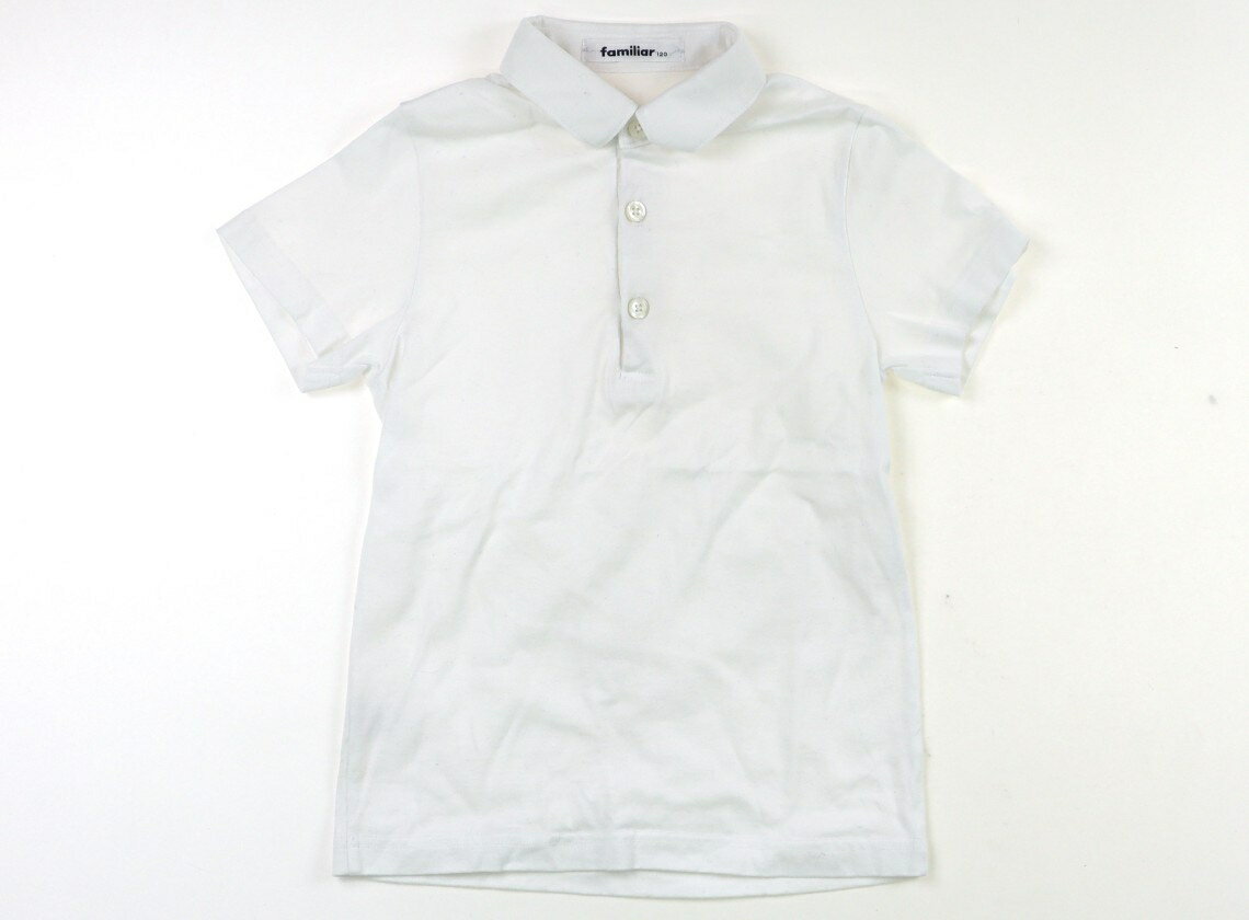T-Shirts （Short Sleeve） - ファミリア familiar Tシャツ・カットソー 120 男の子 ホワイト 子供服 ベビー服 キッズ アウトレット ユーズド 【中古】キッズ・ベビー・マタニティ