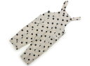 ザラ ZARA オーバーオール 100 女の子 アイボリー・水玉 子供服 ベビー服 キッズ アウトレット ユーズド 【中古】キッズ・ベビー・マタニティ(4)