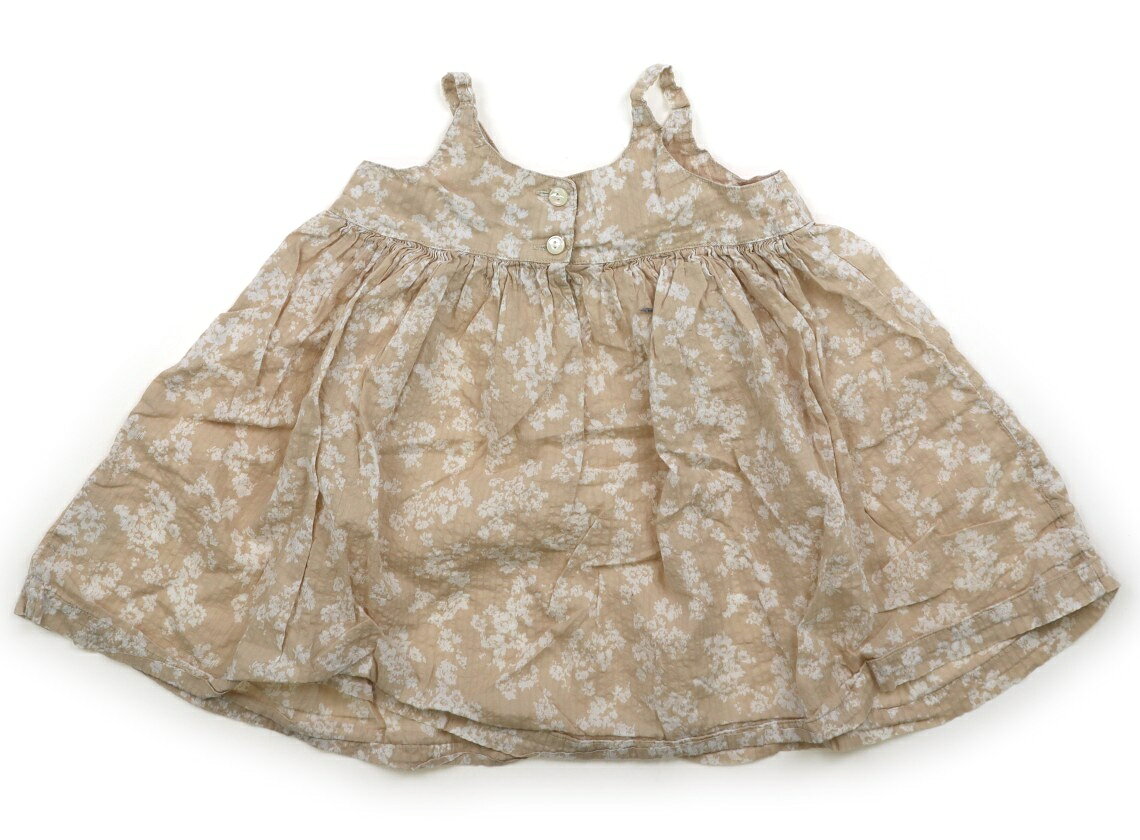 ダッドウェイ DADWAY チュニック 100 女の子 ベージュ、花柄 子供服 ベビー服 キッズ アウトレット ユーズド 【中古】キッズ・ベビー・マタニティ carryon-13403430 CarryOn サンプル画像2