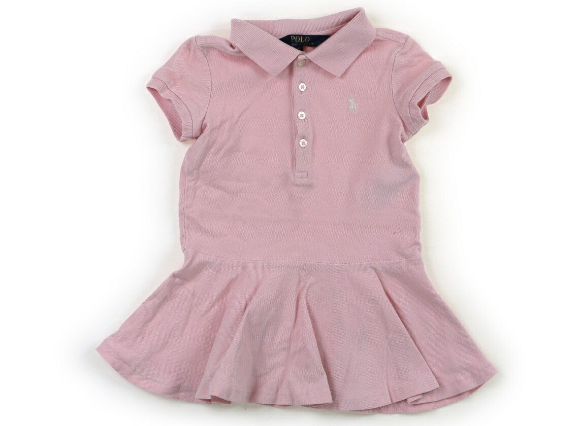 ポロラルフローレン POLO RALPH LAUREN ワンピース 90 女の子 ピンク 子供服 ベビー服 キッズ アウトレット ユーズド 【中古】キッズ・ベビー・マタニティ