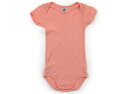 プチバトー PETIT BATEAU ロンパース 70 女の子 ピンクオレンジ 子供服 ベビー服 キッズ アウトレット ユーズド 【中古】キッズ・ベビー・マタニ...
