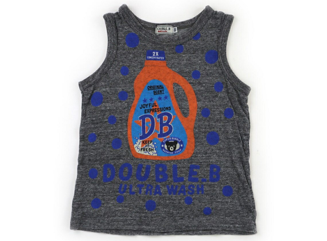 Double B Tank Top/Camisole, Size 100, Boys, Heather Gray, Children's Clothing, Baby Clothes, Kids, Outlet, Used [Pre-owned] Kids, Baby, Maternity