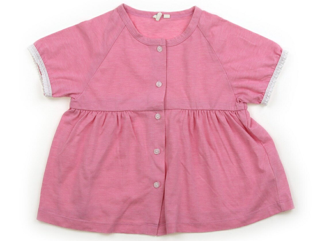 ラーゴム Lagom カーディガン 120 女の子 ピンク 子供服 ベビー服 キッズ アウトレット ユーズド 【中..