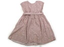 アプレレクール apres les cours ワンピース 130 女の子 モーヴピンク アイボリー 花柄 子供服 ベビー服 キッズ アウトレット ユーズド 【中古】キッズ・ベビー・マタニティ(4)