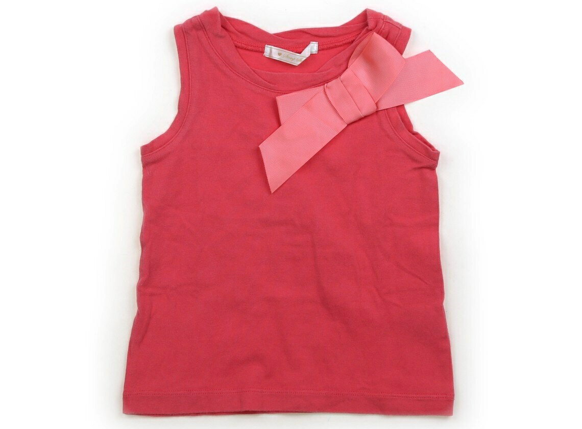 Stomp Stamp Tank Top/Camisole, Size 90, Girls, Pink, Ribbon, Children's Clothing, Baby Clothes, Kids, Outlet, Used [Pre-owned] Kids, Baby, Maternity