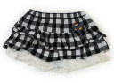 ミキハウス miki HOUSE キュロット 100 女の子 ブラック・レッド・オフギンガム・オフレース 子供服 ベビー服 キッズ アウトレット ユーズド 【中古】キッズ・ベビー・マタニティ
