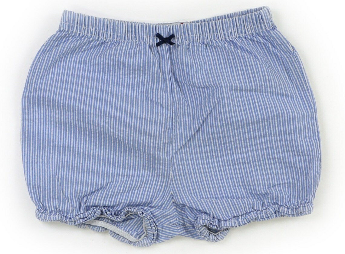 　ブランド 　Hartstrings(ハートストリングス) 　カテゴリー 　ショートパンツ 　サイズ 　80サイズ 　色 　ライトブルー・ホワイト・ストライプ 　状態 　★★★ 　記名 　あり（タグ） 　ジャンル 　Girl 実際のサイズ表...