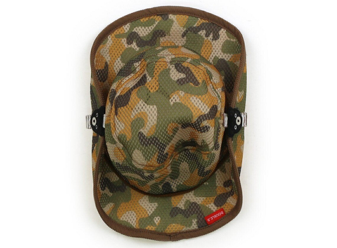 ダブルB Double B 帽子 Hat/Cap 男の子 ベージュ、カーキ・黄色迷彩柄 子供服 ベビー服 キッズ アウトレット ユーズド 【中古】キッズ・ベビー・マタニティ