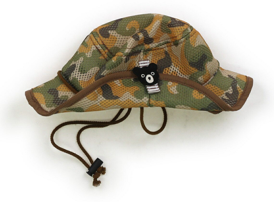 ダブルB Double B 帽子 Hat/Cap 男の子 ベージュ、カーキ・黄色迷彩柄 子供服 ベビー服 キッズ アウトレット ユーズド 【中古】キッズ・ベビー・マタニティ 2