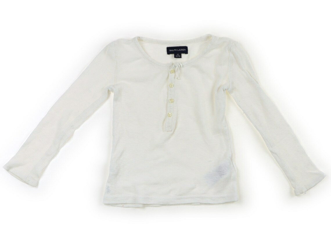 ラルフローレン Ralph Lauren Tシャツ・カットソー 110 女の子 ホワイト 子供服 ベビー服 キッズ アウトレット ユーズド 【中古】キッズ・ベビー・マタニティ