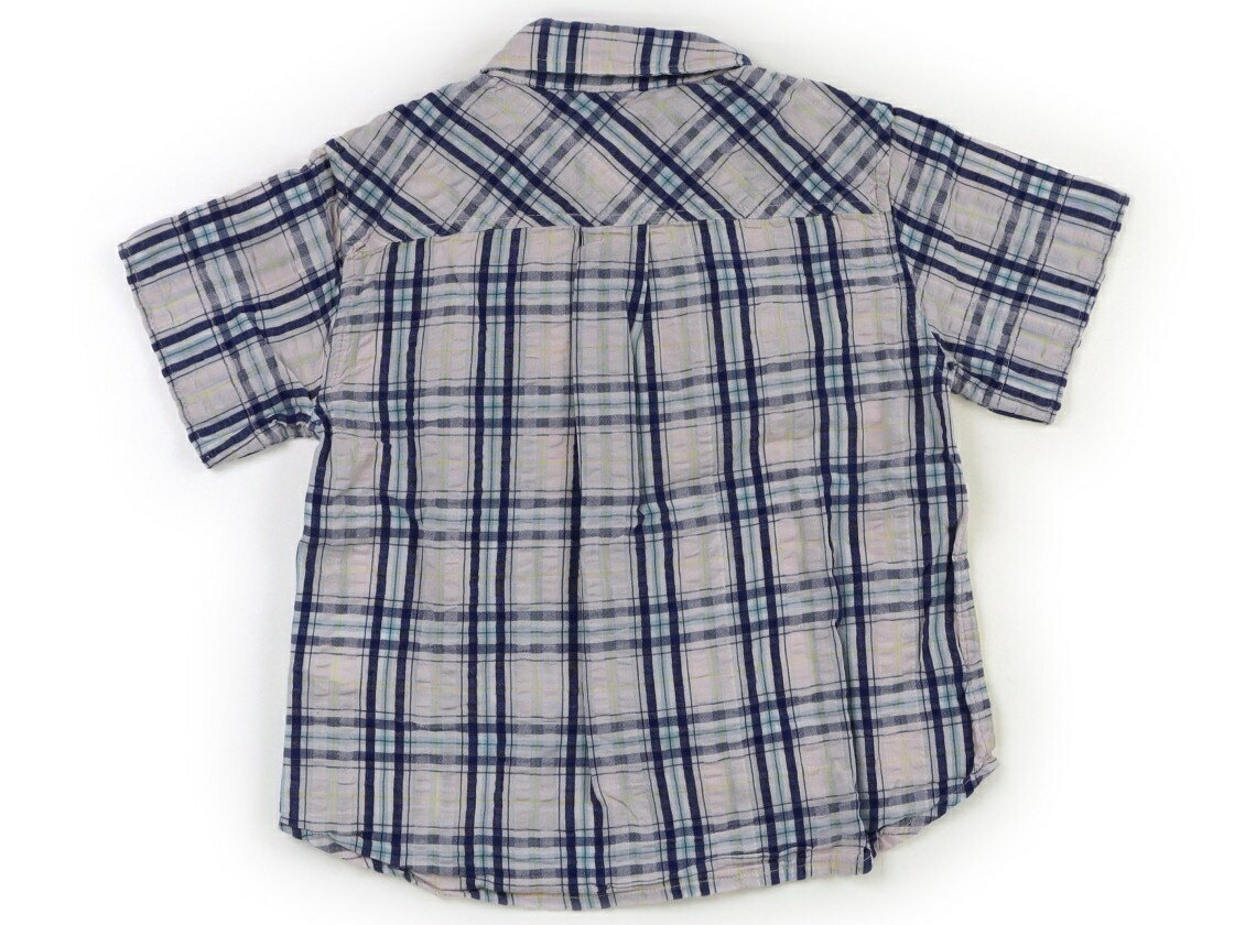 ニットプランナー（KP） Knit Planner(KP) シャツ・ブラウス 100 男の子 パステルピンク×ブルー・イエローチェック 子供服 ベビー服 キッズ アウトレット ユーズド 【中古】キッズ・ベビー・マタニティ - Image 2