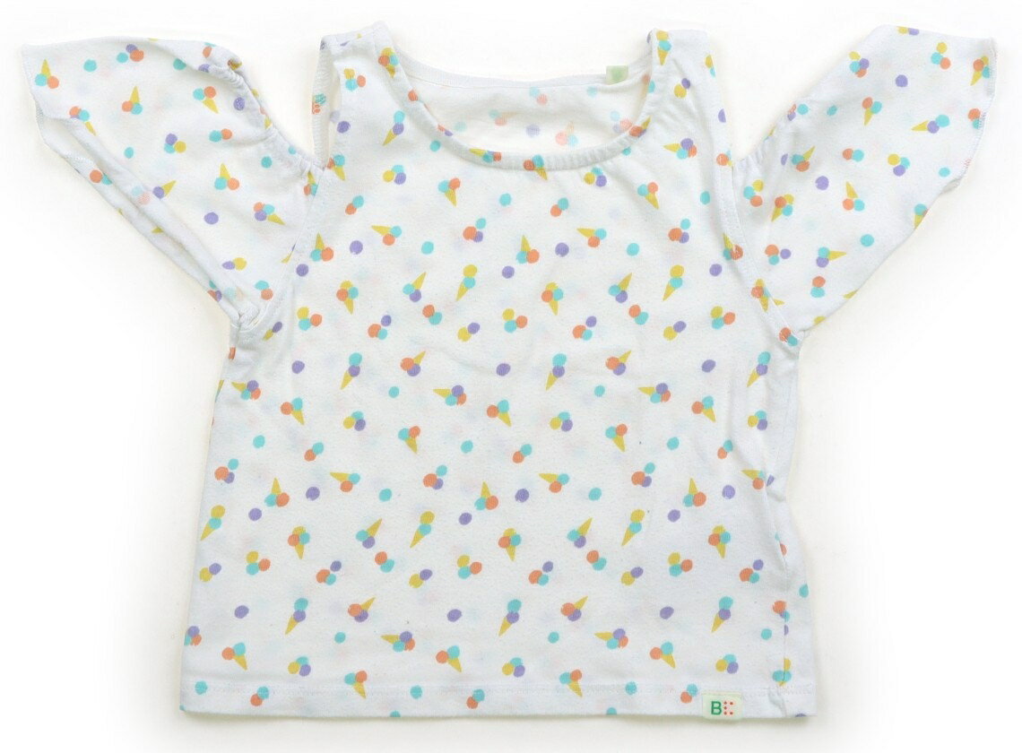 ビームス BEAMS Tシャツ・カットソー 90 女の子 ホワイよ・ミントグリーン・オレンジ 子供服 ベビー服 キッズ アウトレット ユーズド 【中古】キッズ・ベビー・マタニティ