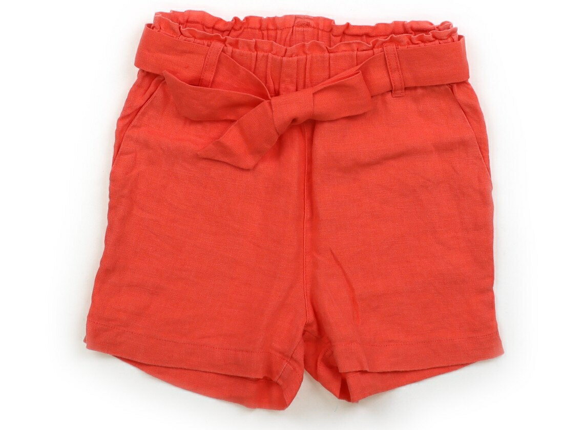 プチバトー PETIT BATEAU ショートパンツ 110 女の子 朱色 子供服 ベビー服 キッズ アウトレット ユーズド 【中古】キッズ・ベビー・マタニティ
