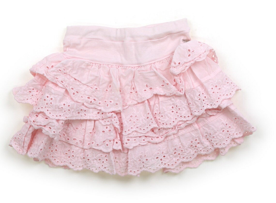 メゾピアノ mezzo piano キュロット 90 女の子 薄ピンク 子供服 ベビー服 キッズ アウトレット ユーズ..