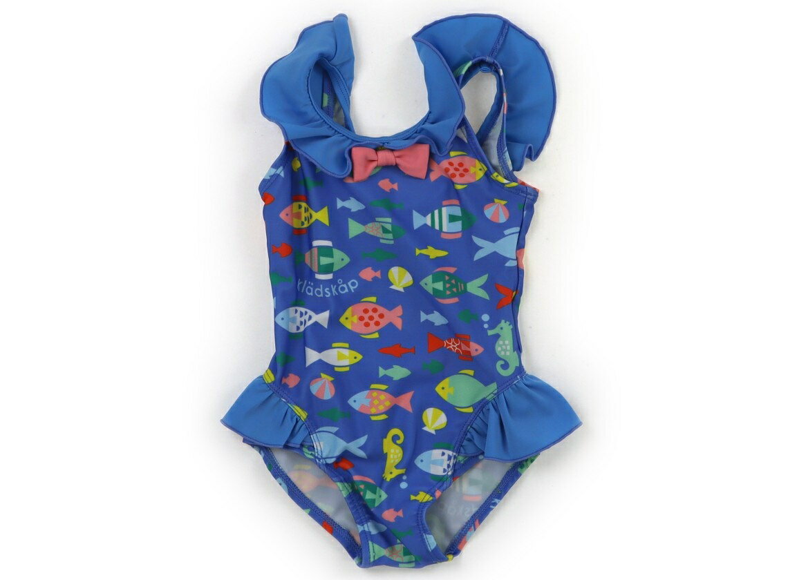 クレードスコープ kladskap 水着・バスローブ 80 女の子 ブルー・お魚柄 子供服 ベビー服 キッズ アウトレット ユーズド 【中古】キッズ・ベビー・マタニティ