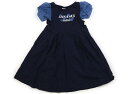 アナスイ ANNA SUI ワンピース 120 女の子 ネイビー 花 子供服 ベビー服 キッズ アウトレット ユーズド 【中古】キッズ・ベビー・マタニティ