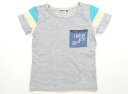 ラグマート Rag Mart Tシャツ・カットソー 110 男の子 杢グレー・クリームホワイト・アクアブルー 子供服 ベビー服 キッズ アウトレット ユーズド 【中古】キッズ・ベビー・マタニティ