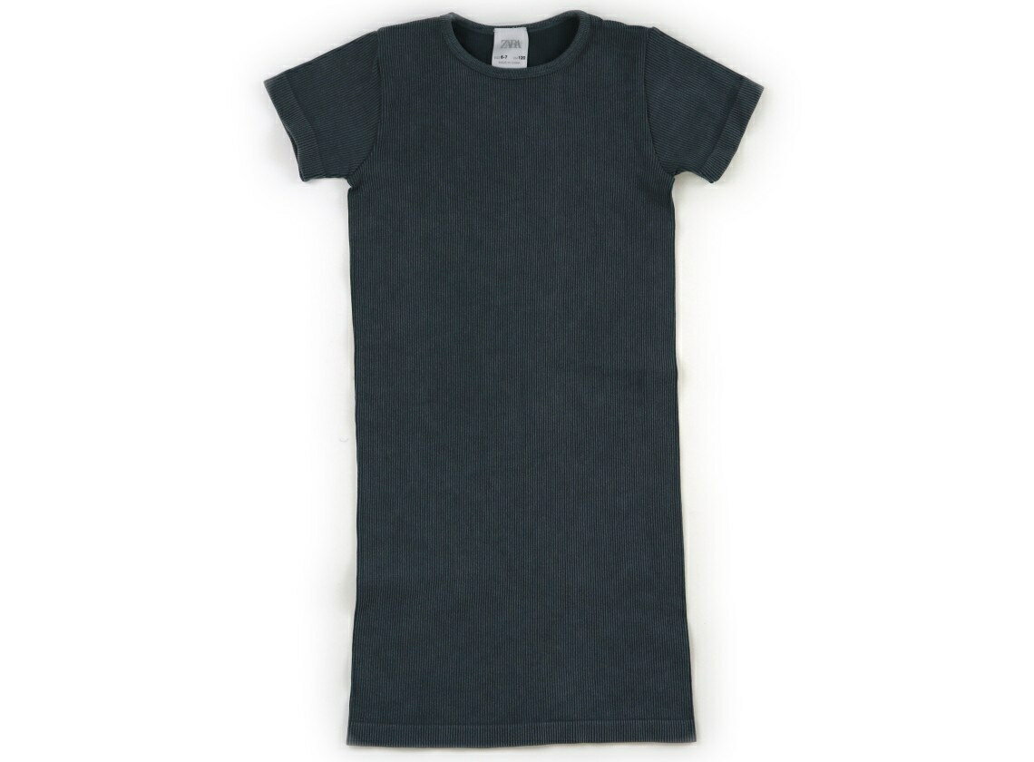 Rakuten - ザラ ZARA ワンピース 120 女の子 ピーコックグリーン 子供服 ベビー服 キッズ アウトレット ユーズド 【中古】キッズ・ベビー・マタニティ