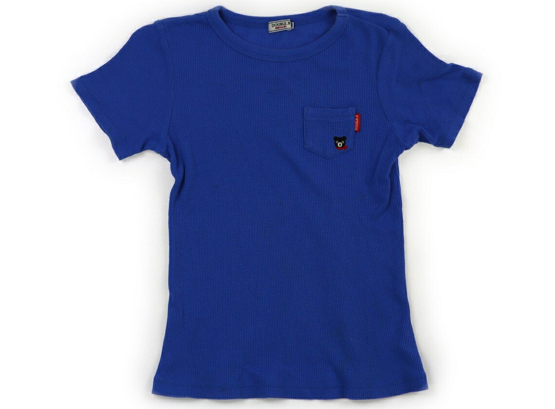 Rakuten - ダブルB Double B Tシャツ・カットソー 140 男の子 ブルー 子供服 ベビー服 キッズ アウトレット ユーズド 【中古】キッズ・ベビー・マタニティ