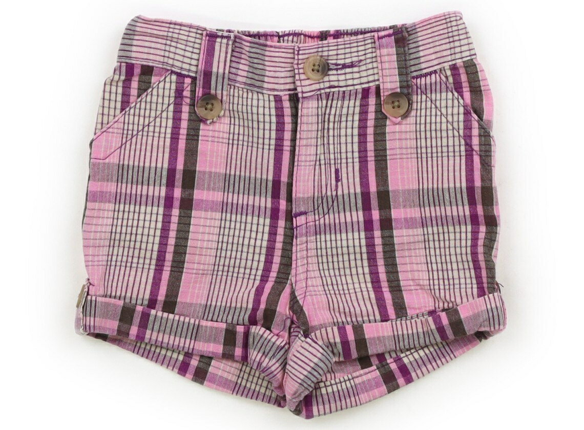 　ブランド 　OLDNAVY(オールドネイビー) 　カテゴリー 　ショートパンツ 　サイズ 　80サイズ 　色 　パープル・ブラウン系チェック 　状態 　★★★★ 　記名 　なし 　ジャンル 　Girl 実際のサイズ表記は18−24mont...