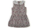 プティマイン petit main ワンピース 110 女の子 ピンク、花柄 子供服 ベビー服 キッズ アウトレット ユーズド 【中古】キッズ・ベビー・マタニティ