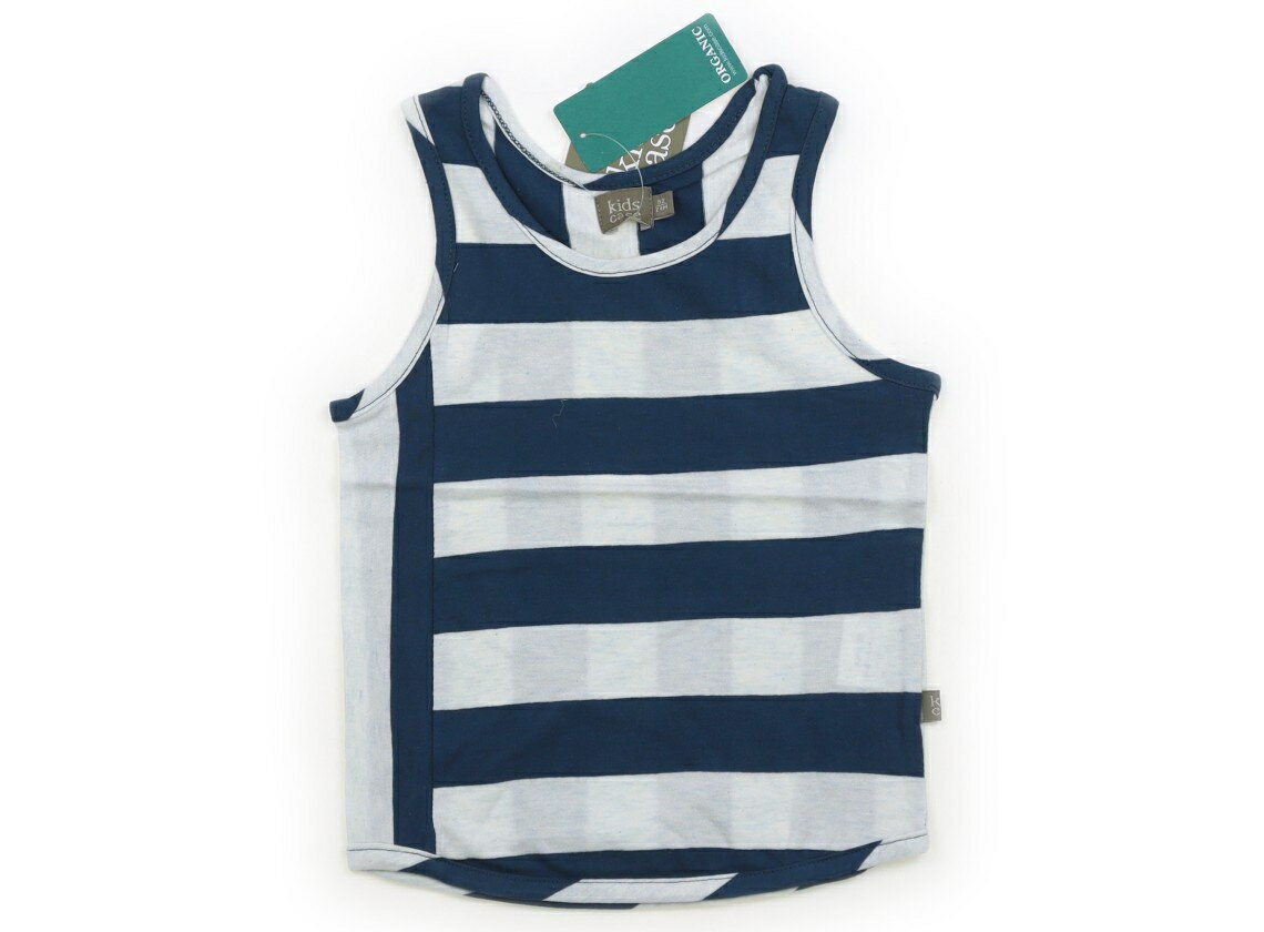 키즈 케이스 KIDS CASE 탱크 탑 캐미솔 90 소년 해양 블루 화이트 테두리 아동복 아기 옷 키즈 아울렛 유즈드 [중고] 키즈 아기 출산