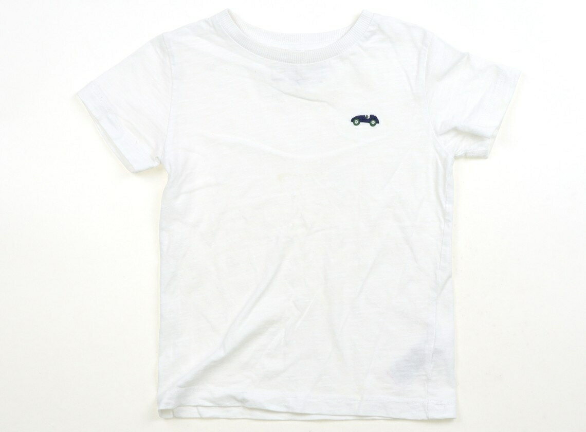 ネクスト NEXT Tシャツ・カットソー 90 男の子 白、紺、車 子供服 ベビー服 キッズ アウトレット ユーズド 【中古】キッズ・ベビー・マタニティ