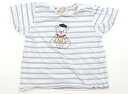 プティマイン petit main Tシャツ・カットソー 110 男の子 白、グレー 子供服 ベビー服 キッズ アウトレット ユーズド 【中古】キッズ・ベビー・マタニティ(4)