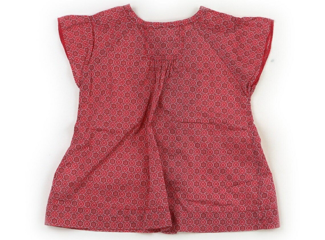 ディーパム DPAM シャツ・ブラウス 80 女の子 赤総柄 子供服 ベビー服 キッズ アウトレット ユーズド 【中古】キッズ・ベビー・マタニティ