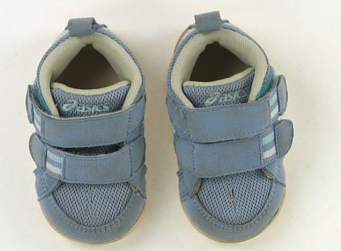 Sneakers - アシックス Asics スニーカー 靴ベビー12cm以下 男の子 ライトブルー・ホワイト 子供服 ベビー服 キッズ アウトレット ユーズド 【中古】キッズ・ベビー・マタニティ